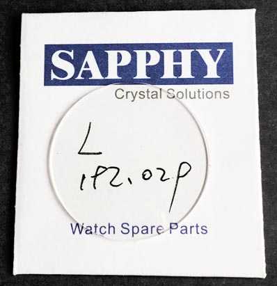 A. Lange & Sohne Lange 1 192.029 repair crystal