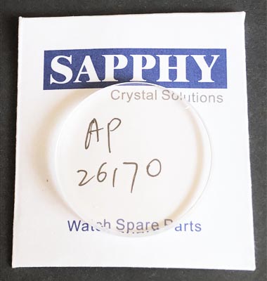Audemars Piguet 26170 repair crystal