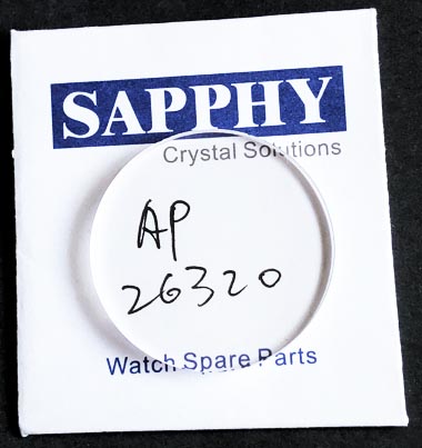 Audemars Piguet 26320 repair crystal