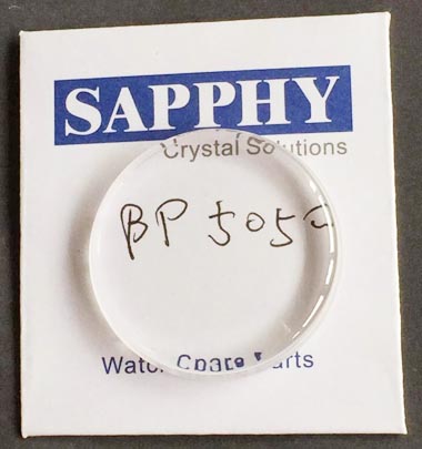 Blancpain 5050 repair crystal