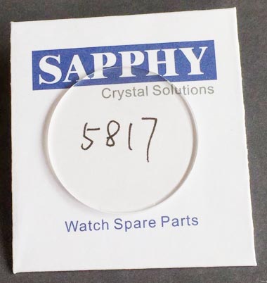 Breguet 5817 repair crystal