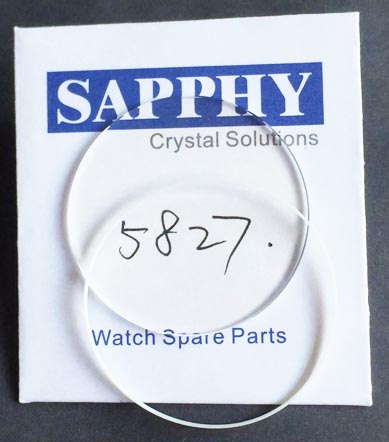 Breguet 5827 repair crystal