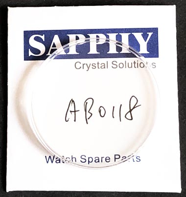 Breitling AB0118 repair crystal