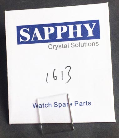 Cartier 1613 repair crystal