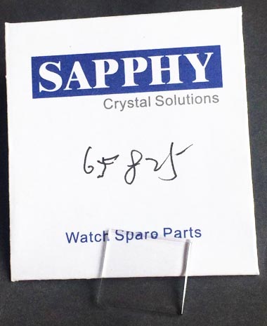 Cartier 65825 repair crystal