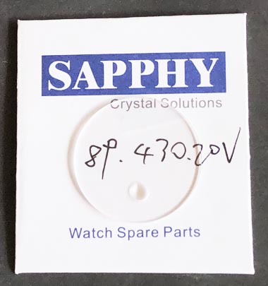 Corum 89.430.20V Repair crystals
