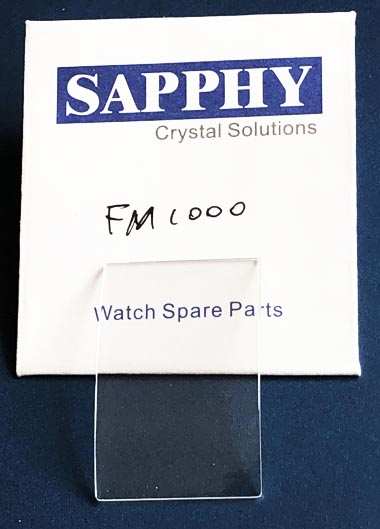 Franck Muller Long Island 1000 repair crystal