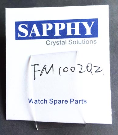 Franck Muller 1002 repair crystal