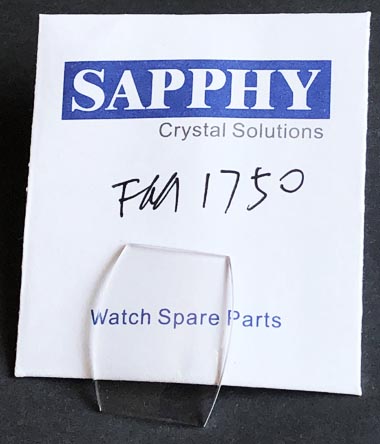 Franck Muller 1750 repair crystal
