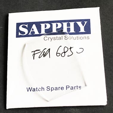 Franck Muller 6850 repair crystal