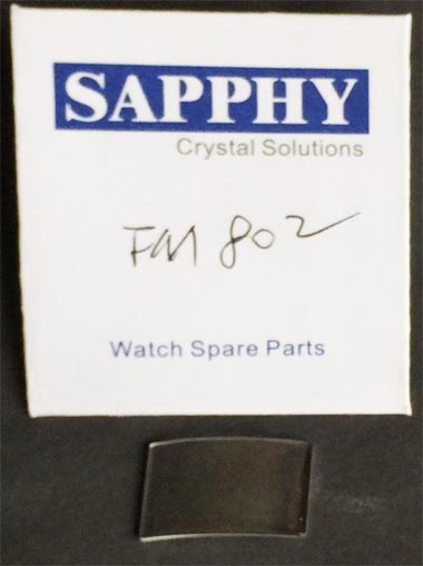 Franck Muller 802QZ repair crystals