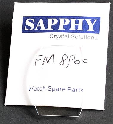Franck Muller 8900 repair crystals