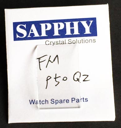 Franck Muller 950 repair crystal