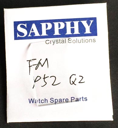 Franck Muller 952 repair crystal