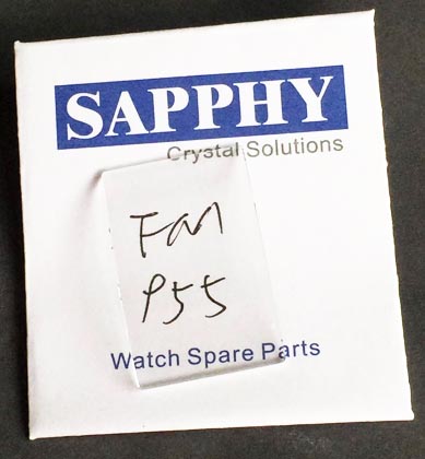 Franck Muller 955 repair crystal