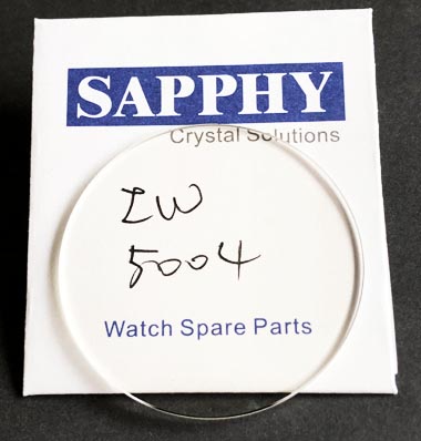 IWC IW5004 repair crystal