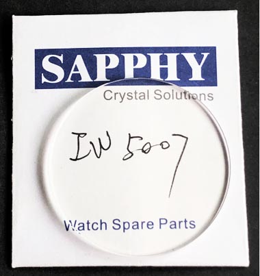 IWC IW5007 repair crystal