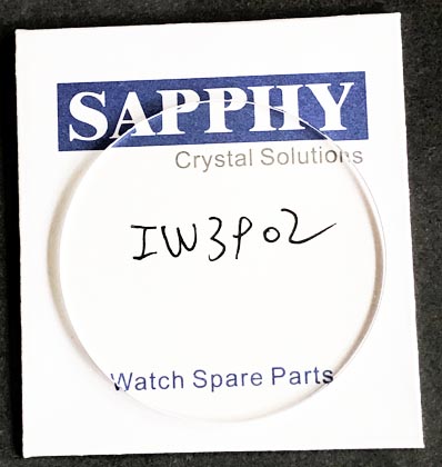 IWC iw3902 repair crystal
