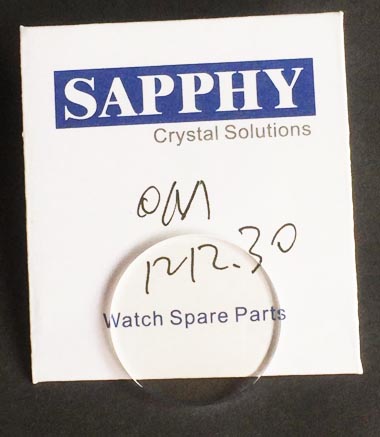 Omega Constellation 1212.30.00 repair crystal