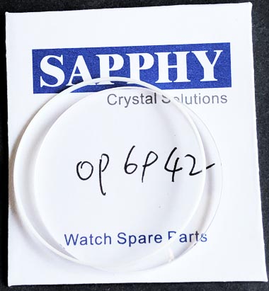 Panerai OP6942 repair crystals