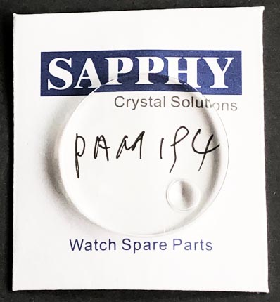 Panerai PAM194 repair crystal