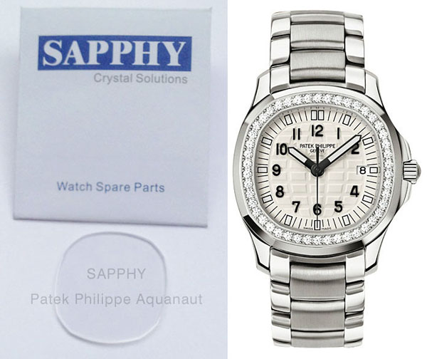 Patek Philippe Aquanaut crystal repair