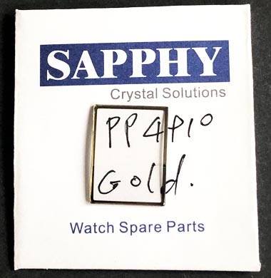 Patek Philippe 4910G repair crystal