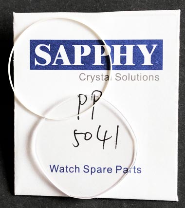 Patek Philippe 5041 repair crystal