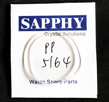 Patek Philippe 5164 repair crystal