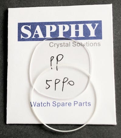 Patek Philippe 5990 repair crystal