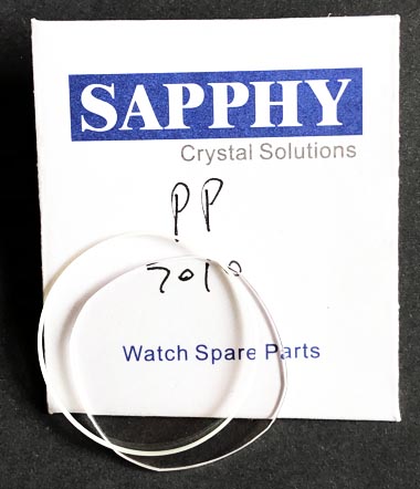 Patek Philippe 7010 repair crystal
