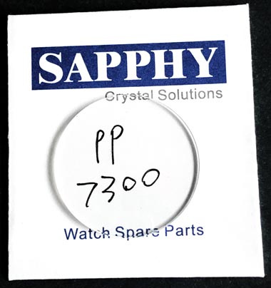 Patek Philippe 7300 repair crystal