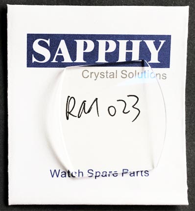 Richard Mille RM023 repair crystal