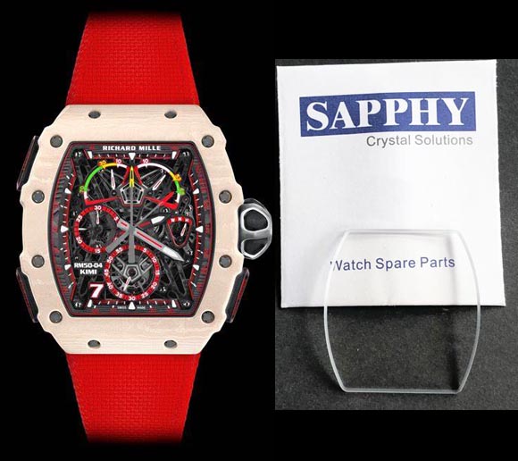 Richard Mille RM50 repair crystal