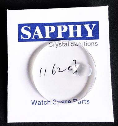 Rolex 116203 repair crystal
