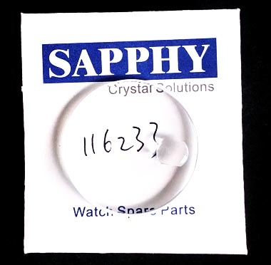 Rolex 116233 repair crystal