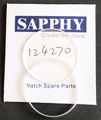Rolex 124270 repair crystal