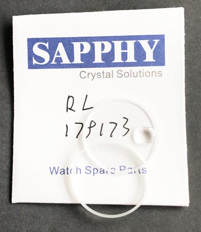 Rolex Datejust 179173 repair crystal
