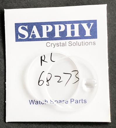Rolex Datejust 31 68273 repair crystals