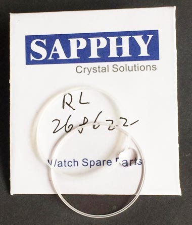 Rolex Yacht Master 268622 repair crystal