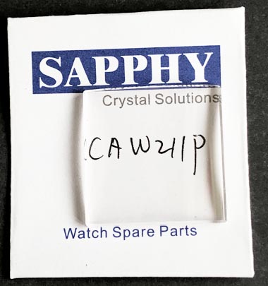TAG Heuer CAW211P repair crystals