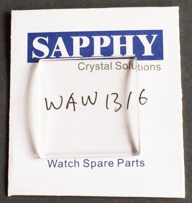 TAG Heuer Monaco WAW1316 repair crystal