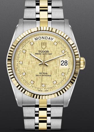TUDOR PRINCE DATE + DAY repair AAA m74000-0006 m74000-0007