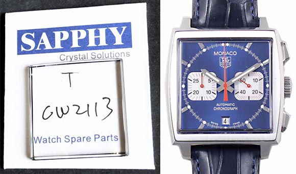 Tag Heuer CW2113 repair crystal