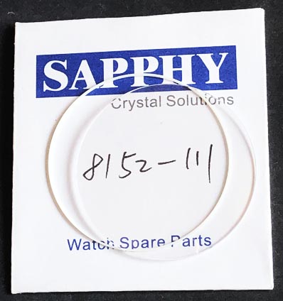 Ulysse Nardin 8152 repair crystal
