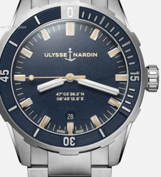 Ulysse Nardin Diver repair AAA 1503-151-3 3203-190-3C