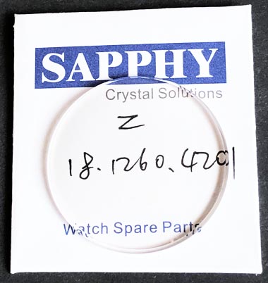 Zenith 18.1260.4201 repair crystal