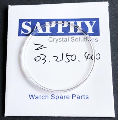 Zenith El Primero 03.2150.400 repair crystal