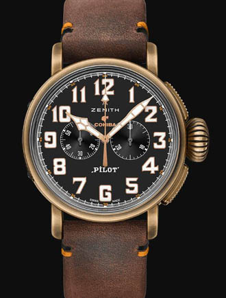Zenith PILOT Type 20 Chronograph Trinidad 50th Anniversary Edition repair AAA 29.2432.4069/27.C794