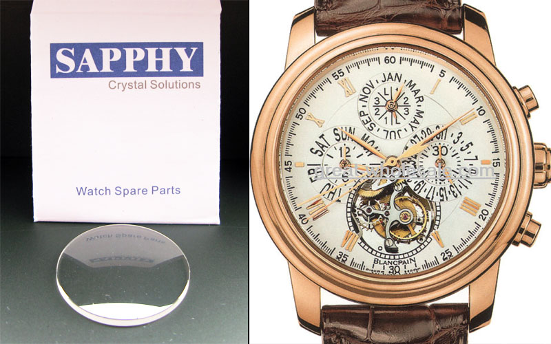 BLANCPAIN repair crystal BLANCPAIN SAPPHIRE CRYSTALS